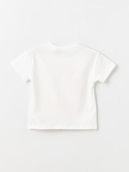 Bisiklet Yaka Uzun Kollu Elsa Bask?l? K?z Bebek - Waikiki фото 2