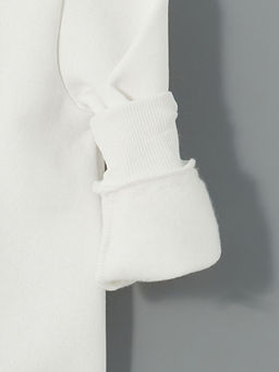 Bisiklet Yaka Bask?l? K?z ?ocuk Sweatshirt - Waikiki фото 3