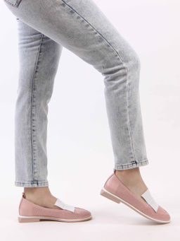 Лоферы EDART 118.р.Viсtoria be. розовый перфорация R