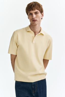 Polo en punto texturizado Regular Fit - H&m фото 7