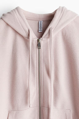Chaqueta de punto con capucha y cremallera - H&m фото 7
