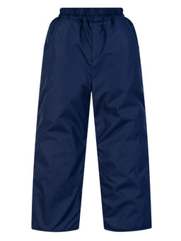 Брюки на поясе демисезонные синие (146, 72)