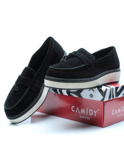 06-5061-2 BLACK Туфли (натуральная замша)