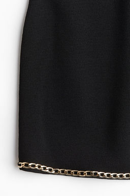 Falda de punto con cadena decorativa - H&m фото 5