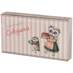 БЛЮДО ОВАЛЬНОЕ СОВУШКИ 25,5*14,5СМ - Lefard фото 3