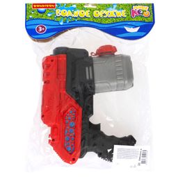 Водный пистолет на батар., Bondibon "Наше Лето", светящ, автоматич. стрельба водой, водозащита корпу