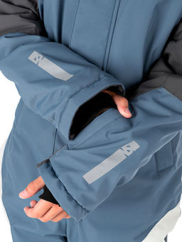 Комбинезон 8з6924 туман/асфальт - Nikastyle фото 10