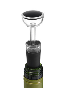 Набор сомелье электрический LSH-04, пробка, аэратор, штопор, от батареек, пластик