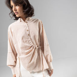 Рубашка из 100% хлопка, Дивная смелость (beige) - Charutti фото 9