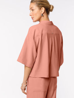 Блузка из плотного лиоцелла