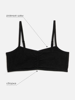 ACOOLA / Майка детская для девочек Tin черный