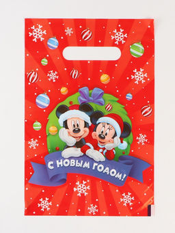 Цена за 2 шт. Пакет полиэтиленовый набор 10 шт, «С Новым годом»