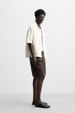TEXTURED JACQUARD SHIRT - Zara фото 22