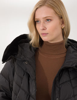 Siyah Kap__onlu Mont - Pierre cardin фото 2