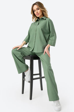 Женский льняной костюм Happy Fox  фото 9