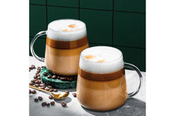 Набор 2 кружек 420 мл 11,5*9*9,5 см Crystal glass