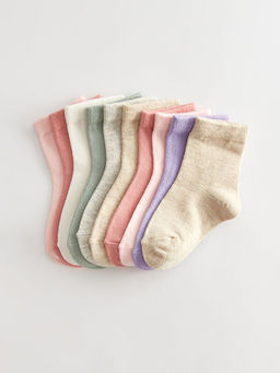 Basic K?z Bebek Soket ?orap 10lu