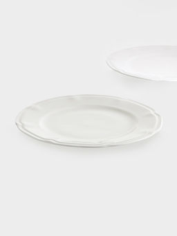 Тарелки обеденные WY Renessans, набор 2 шт., d=26.5 см, фарфор, белые