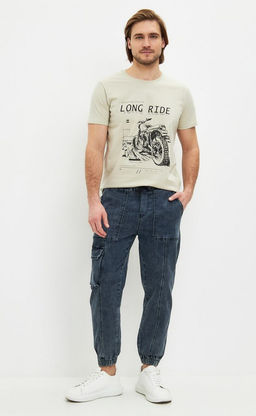 Футболка F411-06-820 beige - Fine joyce фото 10