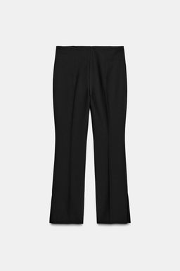 PANTAL?N CROPPED TIRO ALTO ZW COLLECTION / Negro - Zara фото 5