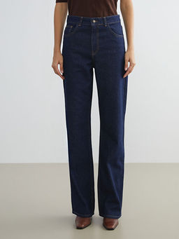 Straight Fit Kad?n Jean Pantolon