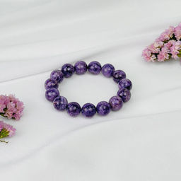 Браслет из Чароита 18,5 см - Радуга самоцветов фото 3