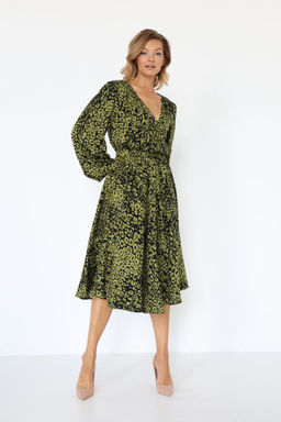 Платье миди с юбкой-полусолнце - Looklikecat фото 5