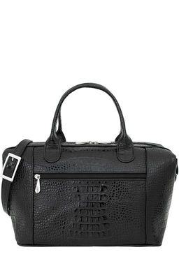 Сумка с аппликацией ДС-195-190 черный - Protege фото 2