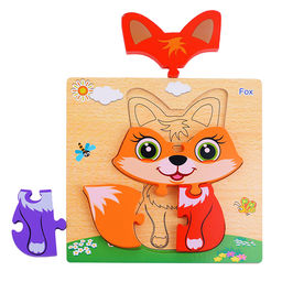 Пазл-вкладыш Лисичка - Щепочка фото 3