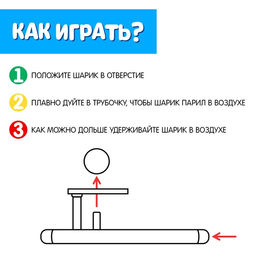 Цена за 2 шт. Аэробол, игра - тренажёр для развития речевого дыхания «Пёсик»