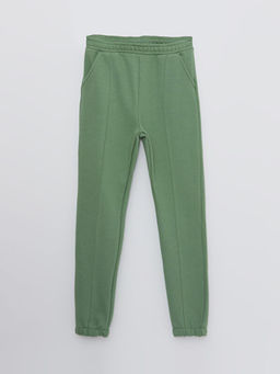 Bisiklet Yaka Y?lba?? Temal? Uzun Kollu K?z ?ocuk Sweatshirt ve E?ofman Alt? - Waikiki фото 3