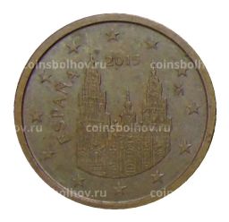 2 евроцента 2015 года Испания