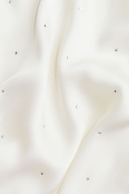 Camisa de pijama satinada con detalles decorativos - H&m фото 8
