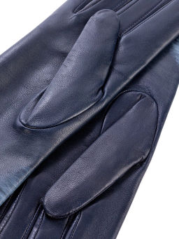 Перчатки женские ш/п F-IS0030 d.blue - Eleganzza фото 3