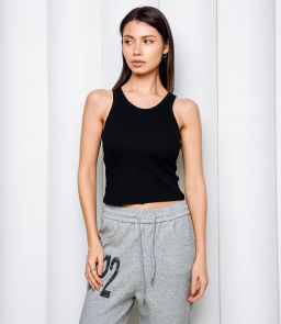 Топ #КТ2705, чёрный