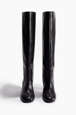 Botas de piel a la rodilla - H&m фото 2