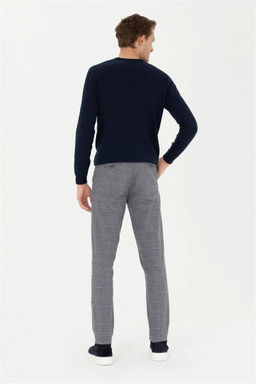 Мужские серые брюки из плотной ткани - U.s. polo assn фото 11