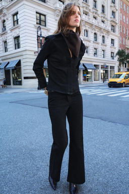 ZW COLLECTION BOOTCUT MID-WAIST JEANS