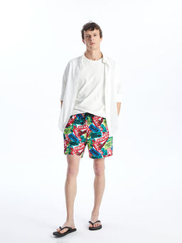 K?sa Boy Desenli Erkek Deniz ?ortu - Waikiki фото 2