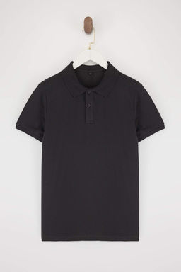 Siyah- Gri Regular 2li Paket Polo Yaka T-shirt TMNSS26PO00025
