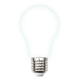 LED-A60-7W/4000K/E27/FR GLH01WH Лампа светодиодная. Форма "A", матовая. Серия Heaven. Белый свет (4000K). Картон. ТМ Uniel