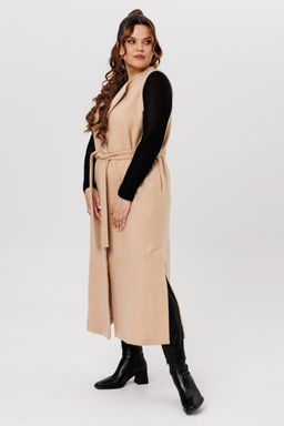 Жилет Michel Chic 354/1 светло-бежевый фото 2