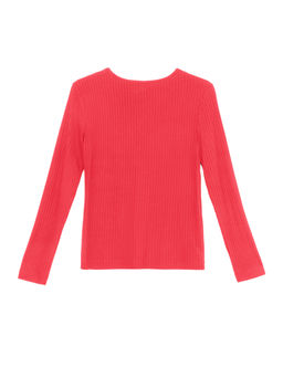 CONTE Фактурный джемпер из хлопка LD 890 risky red - Conte elegant фото 2