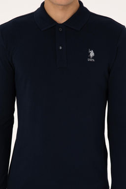 Erkek Lacivert Basic Sweatshirt - U.s. polo assn фото 6