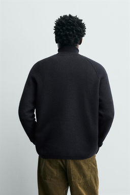 TEXTURED WOOL JUMPER - Zara фото 3