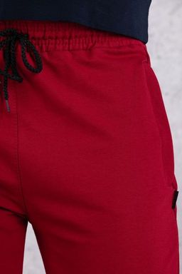 брюки спортивные 
 3.MM117B-бордовый - Iron man фото 4