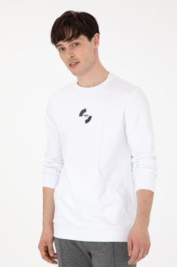 Мужской белый свитшот Неожиданная скидка в корзине - U.s. polo assn фото 3