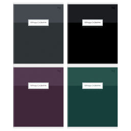 Тетрадь-словарик А5 48л. линия "Minimal" для записи иностранных слов (ТС5ск48_лм_тф 09911, BG)