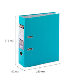 Expert Complete Регистратор PVC, мет.уг. 50 мм 10 шт. Premier A4 арочный механ. лён изумрудный EC10221105