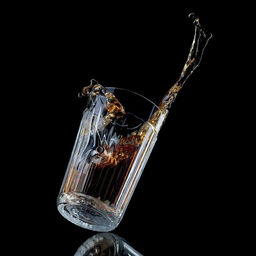 Стакан гранёный непробиваемый с пулей Крафт, 250 мл